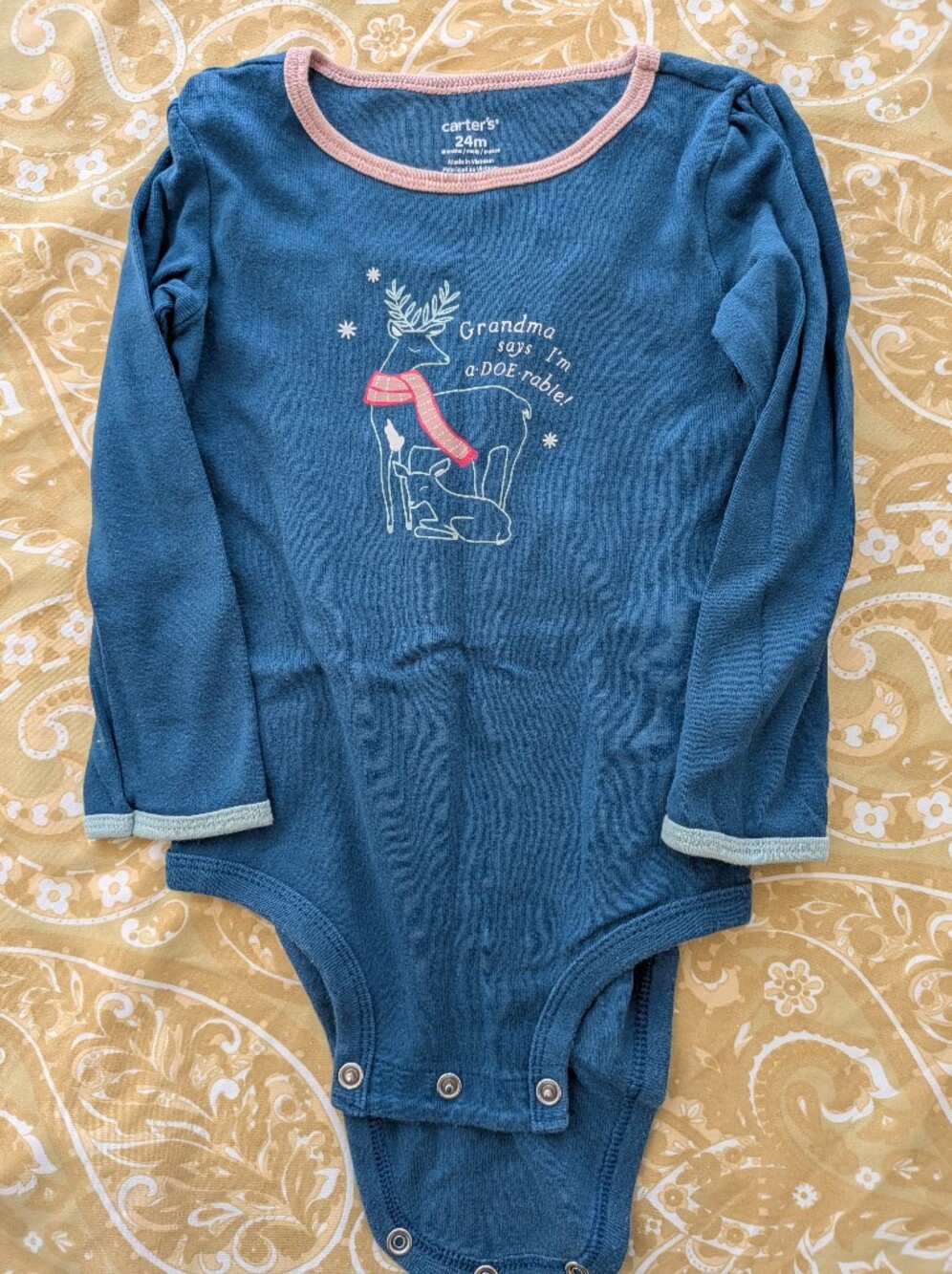 🍎 2 for $5 Onesie 24M